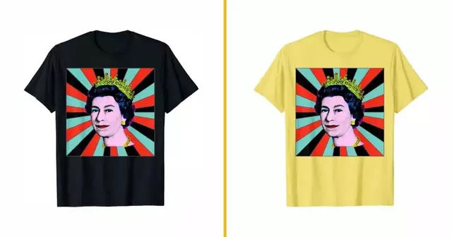 t-shirt-retro-reine-elisabeth