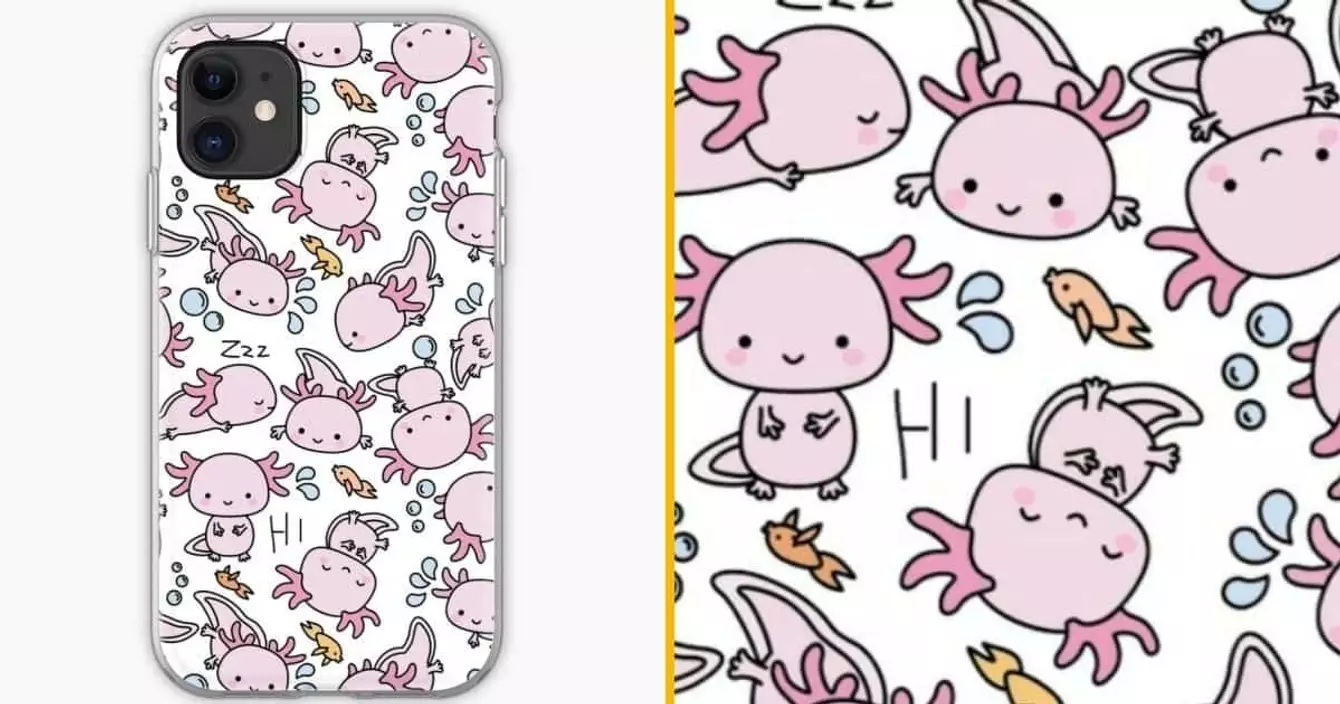 coque-protection-iphone-axolotl