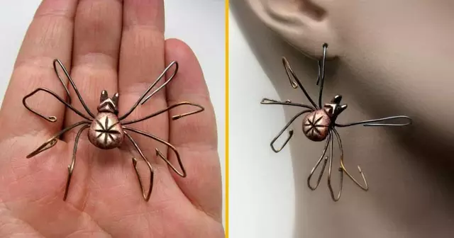 boucle-doreille-araignee