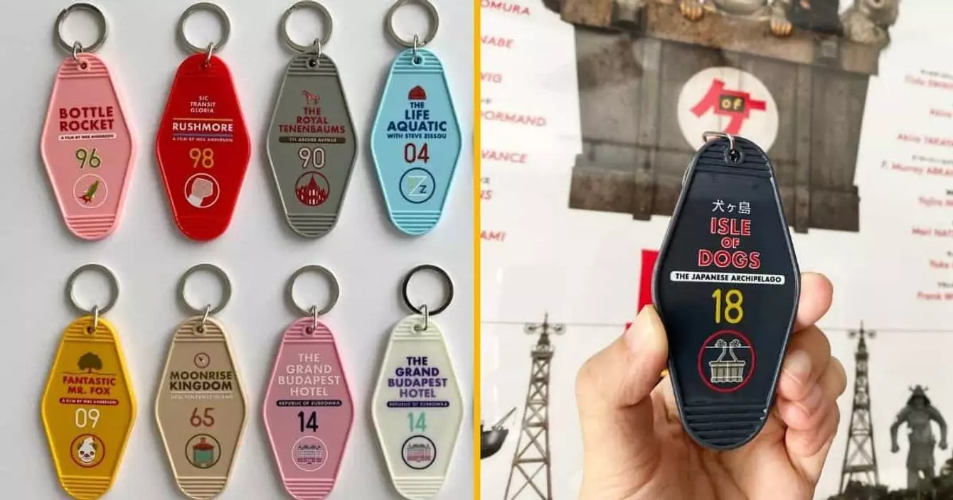 portes-cles-vintage-inspire-films-wes-anderson