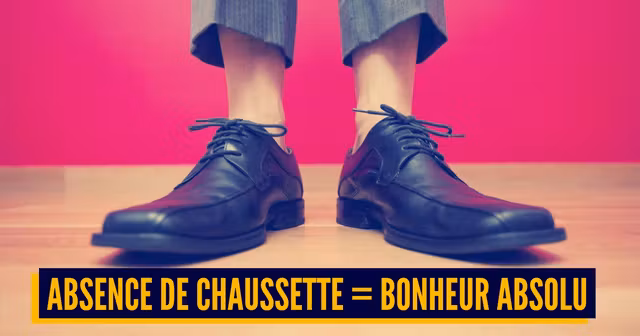 ABSENCE CHAUSSETTES