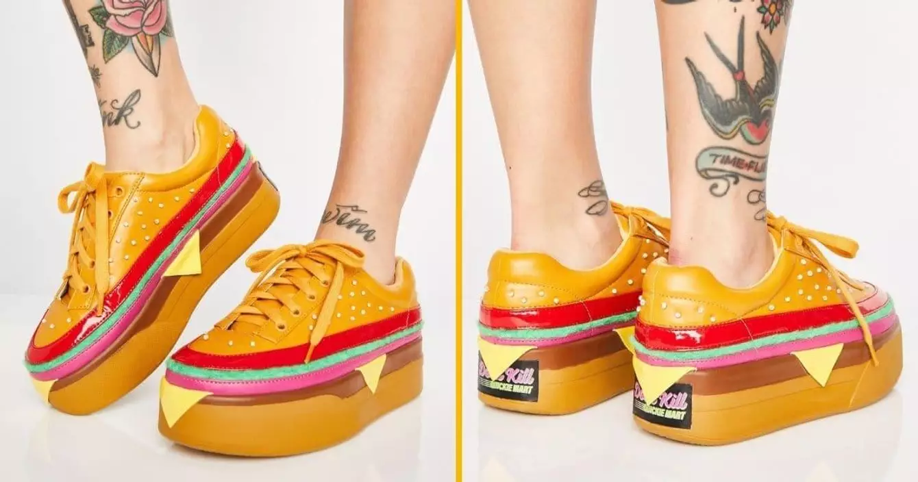 sneakers-cheese-burger