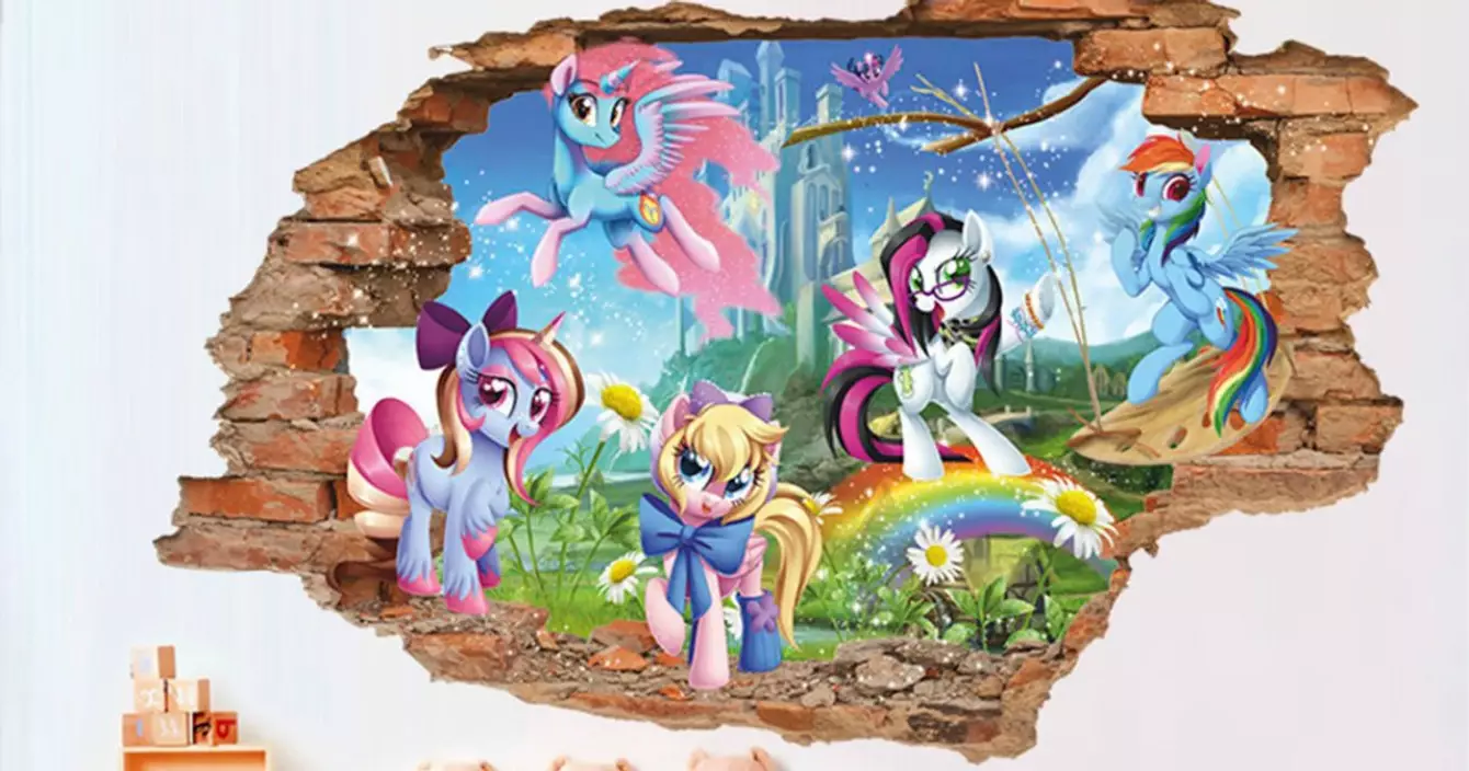 sticker-mural-mon-petit-poney