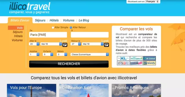 site-comparateur-vols-sejours-illico-travel