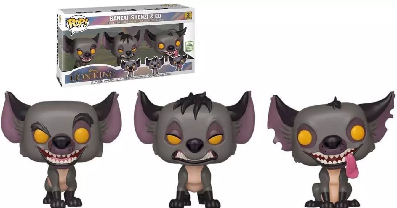 figurines-pop-banzai-shenzi-ed-le-roi-lion