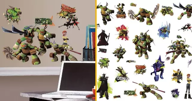 sticker-muraux-tortue-ninja