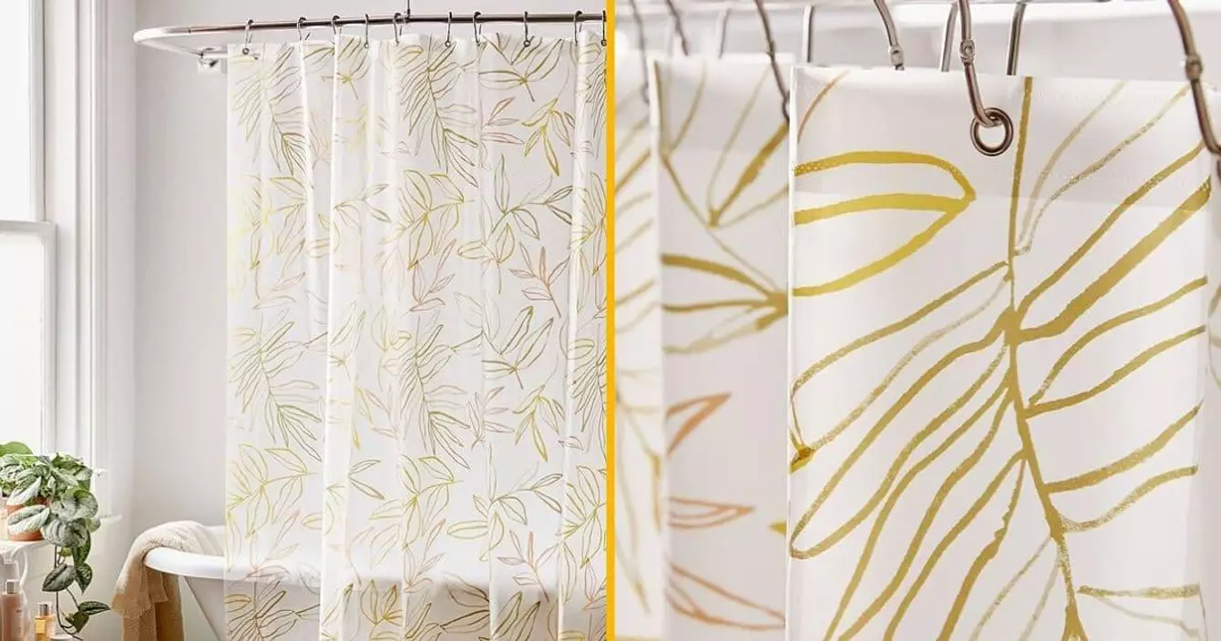 rideau-douche-feuilles-imprimees
