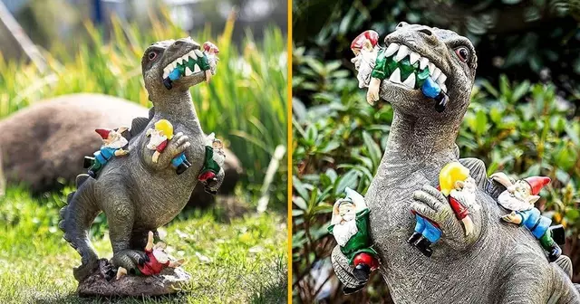 decoration-jardin-t-rex-nain-jardin