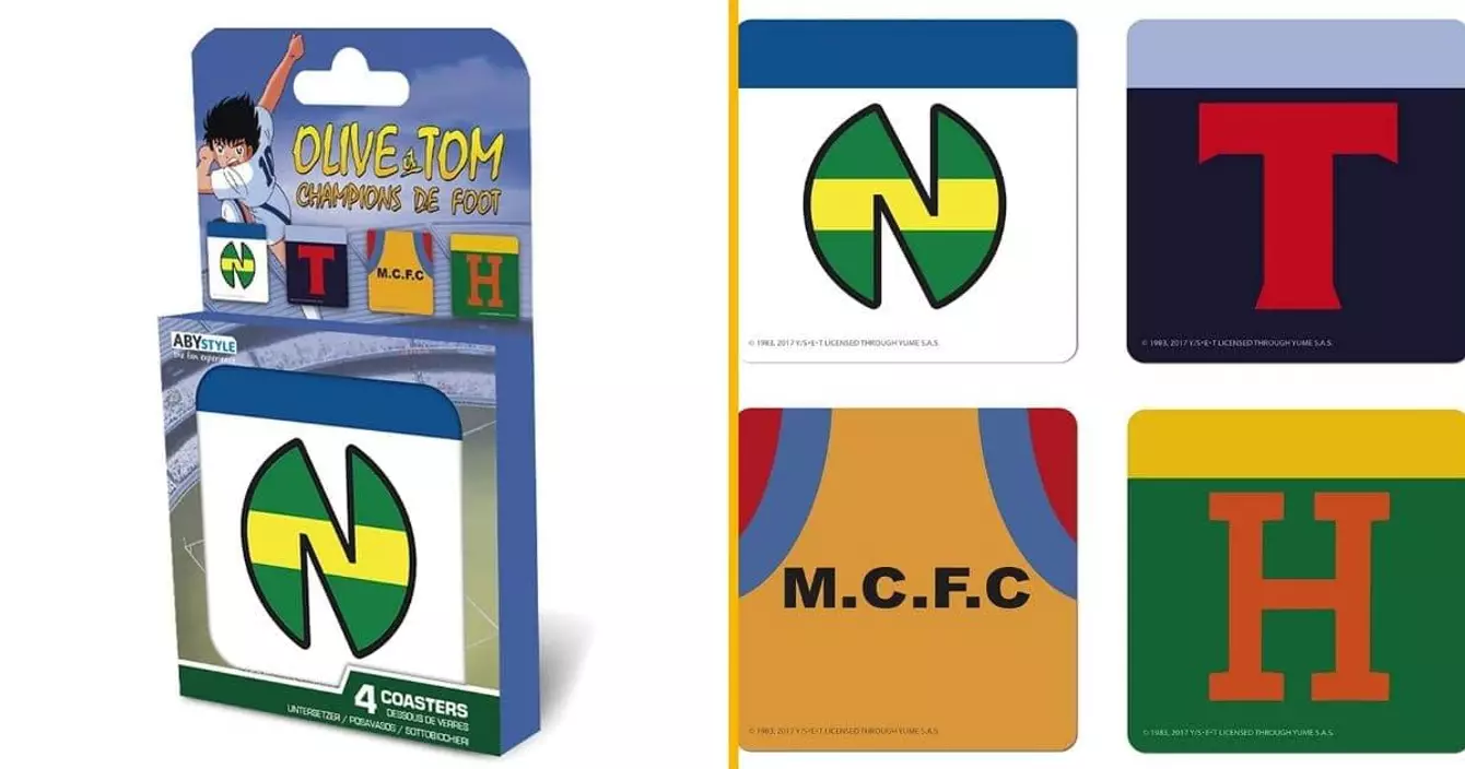 set-de-4-dessous-de-verres-olive-et-tom