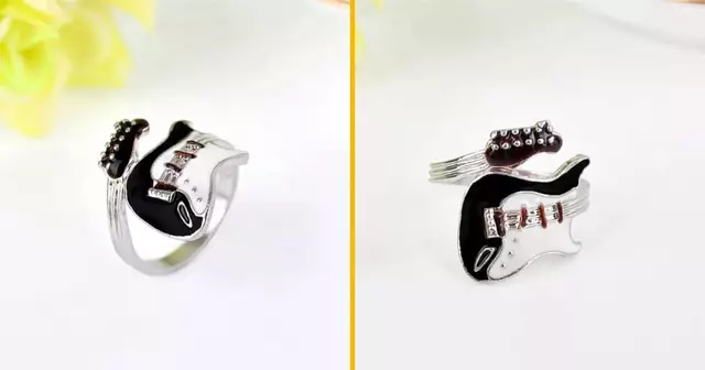 bague-en-forme-de-guitare-electrique