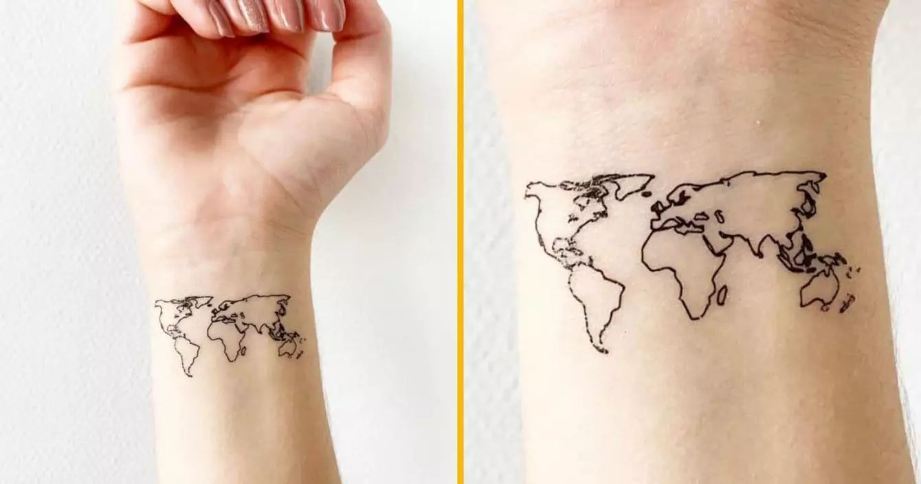 tatouage-temporaire-carte-du-monde