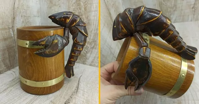 chope-biere-bois-homard