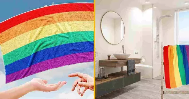 serviette-plage-arc-en-ciel