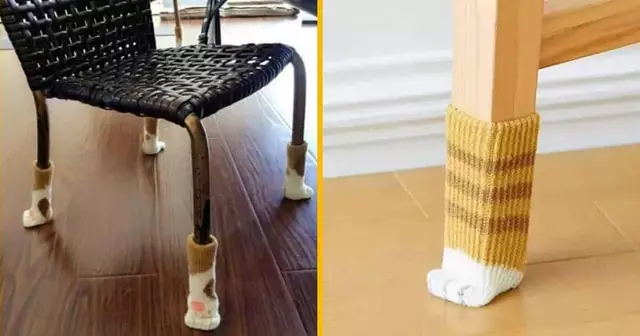 chaussettes-chaise-imitation-patoune-minou-chat