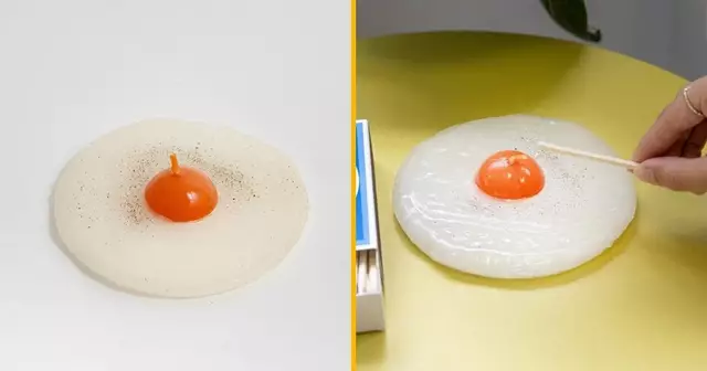 bougie-oeuf-plat-fondre