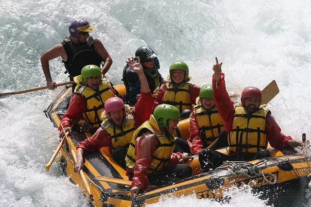 rafting