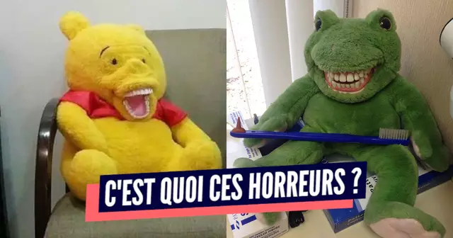 top peluches dentistes