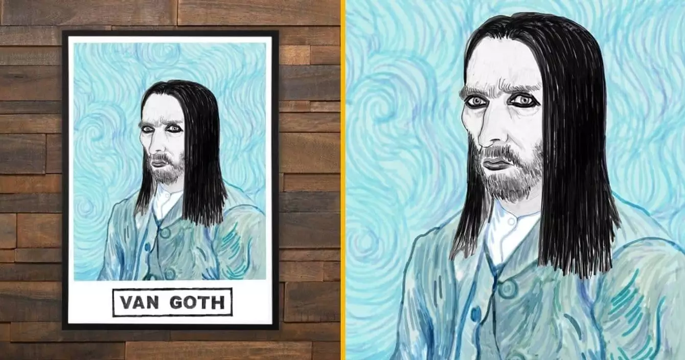 affiche-van-gogh-version-gothique