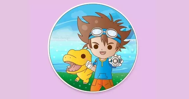 autocollant-taichi-kamiya-agumon