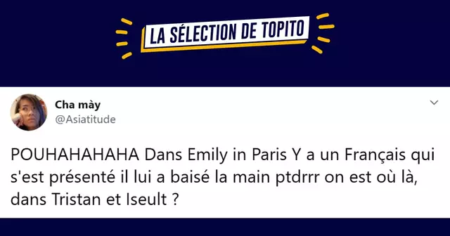 top tweet emily in paris