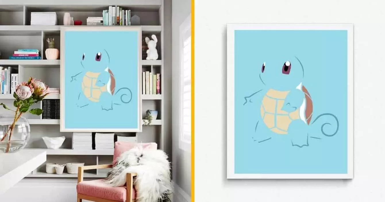 affiche-minimaliste-carapuce