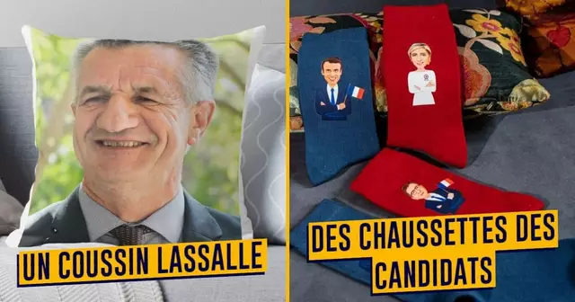 UNE_SHOPPING_PRODUITS_DERIVES_PRESIDENTIELLE