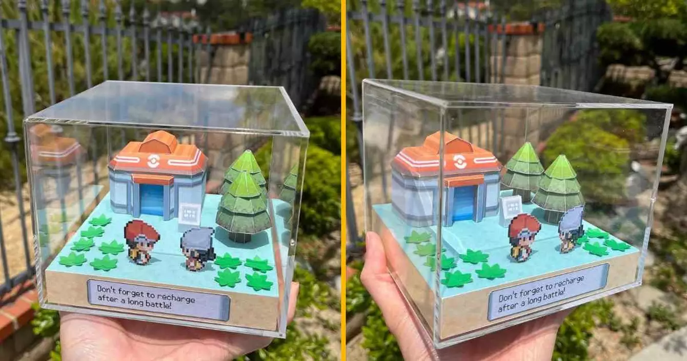 diorama-pokemon-center