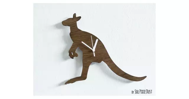 horloge-kangourou