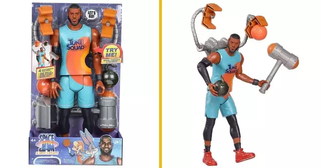 figurine-lebron-james-space jam-accessoires