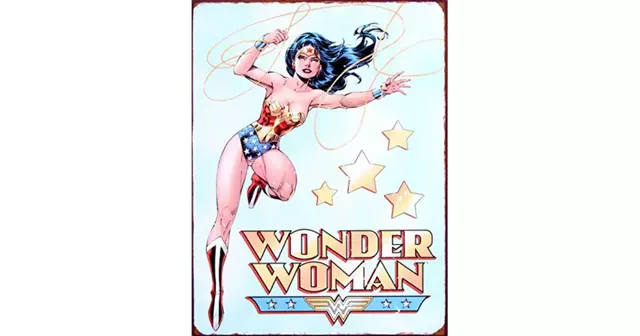 plaque-metal-wonder-woman
