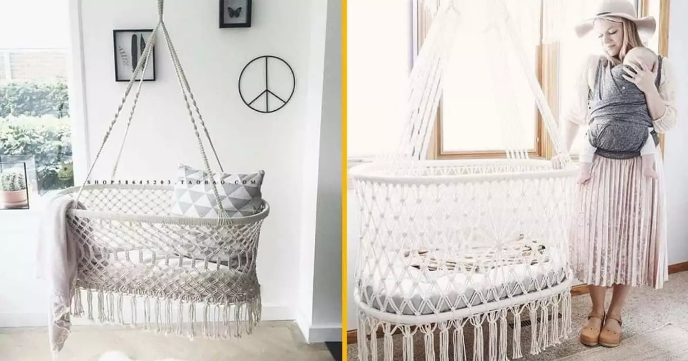 berceau-macrame-suspendre