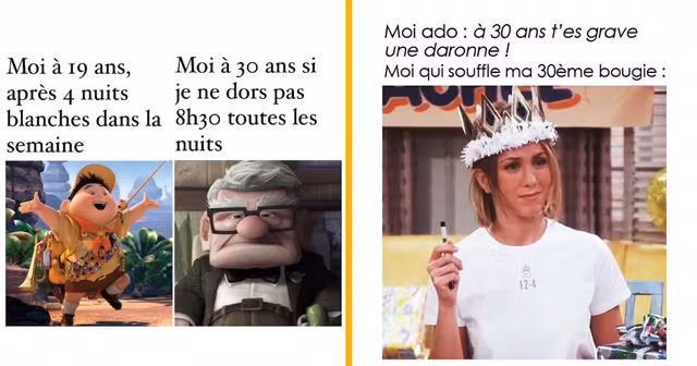 top memes 30 ans