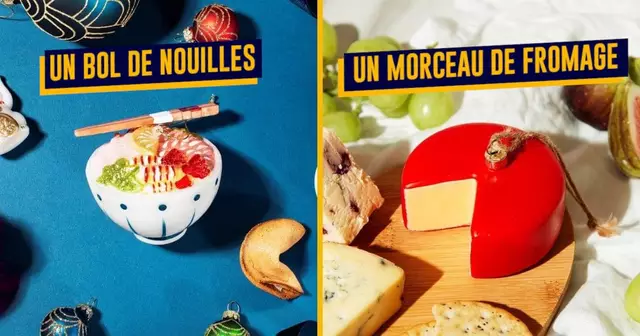 une decoration nourriture