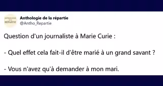 top repartie histoire