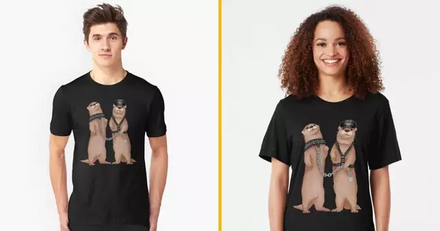 un-t-shirt-loutre-cuir-et-moustache