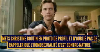 COMMENTAIRE HOMOPHOBE
