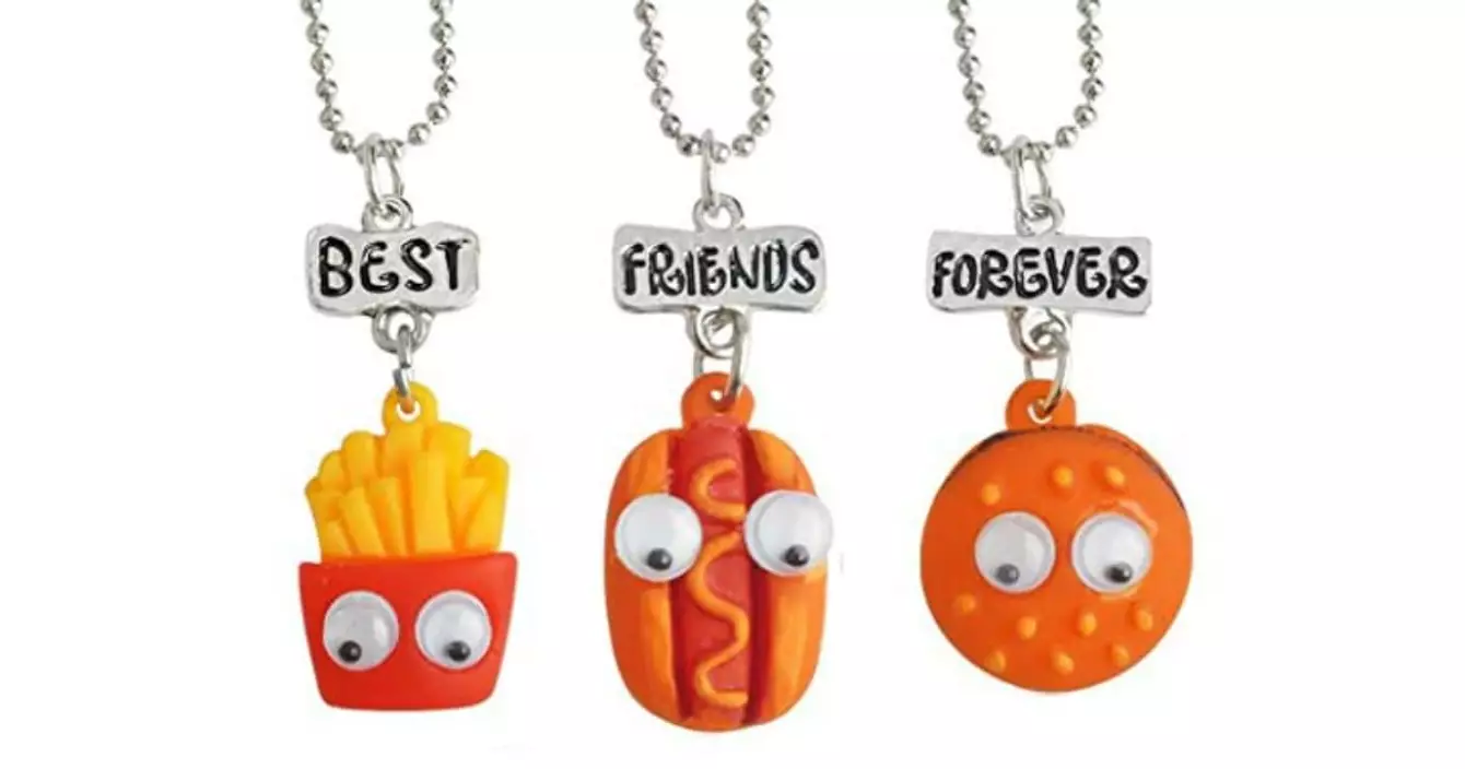 collier-bff-hamburger-frite-hotdog