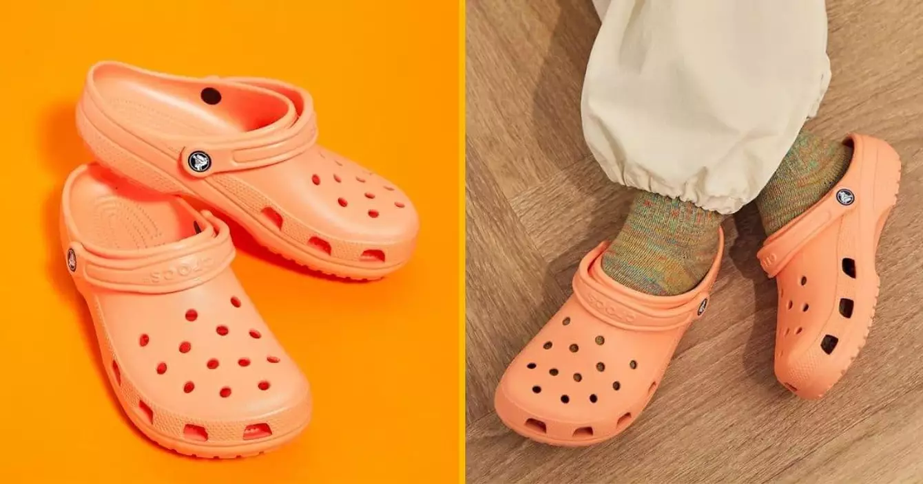 crocs-couleur-papaye