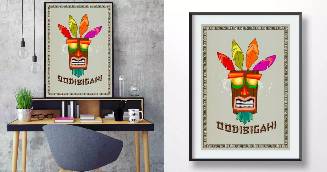 poster-aku-aku-crash-bandicoot