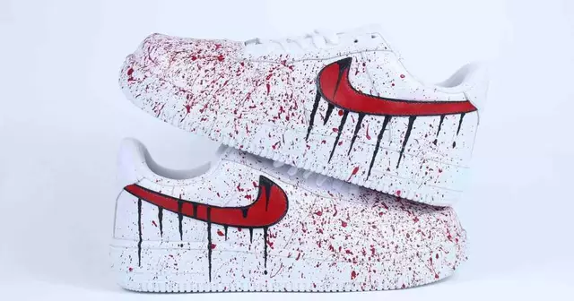 custom-air-force-1-ensanglantees