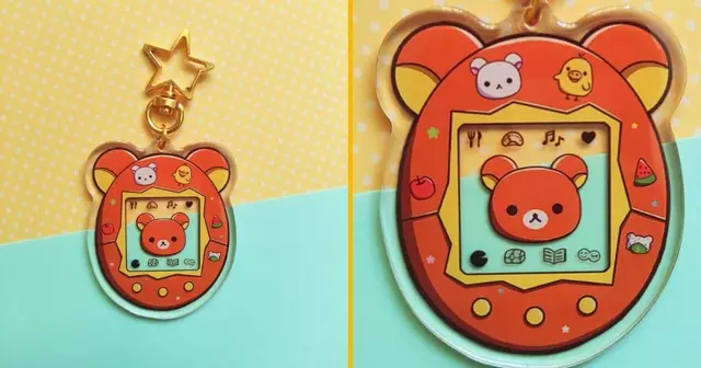 porte-cle-tamagochi-rilakkuma