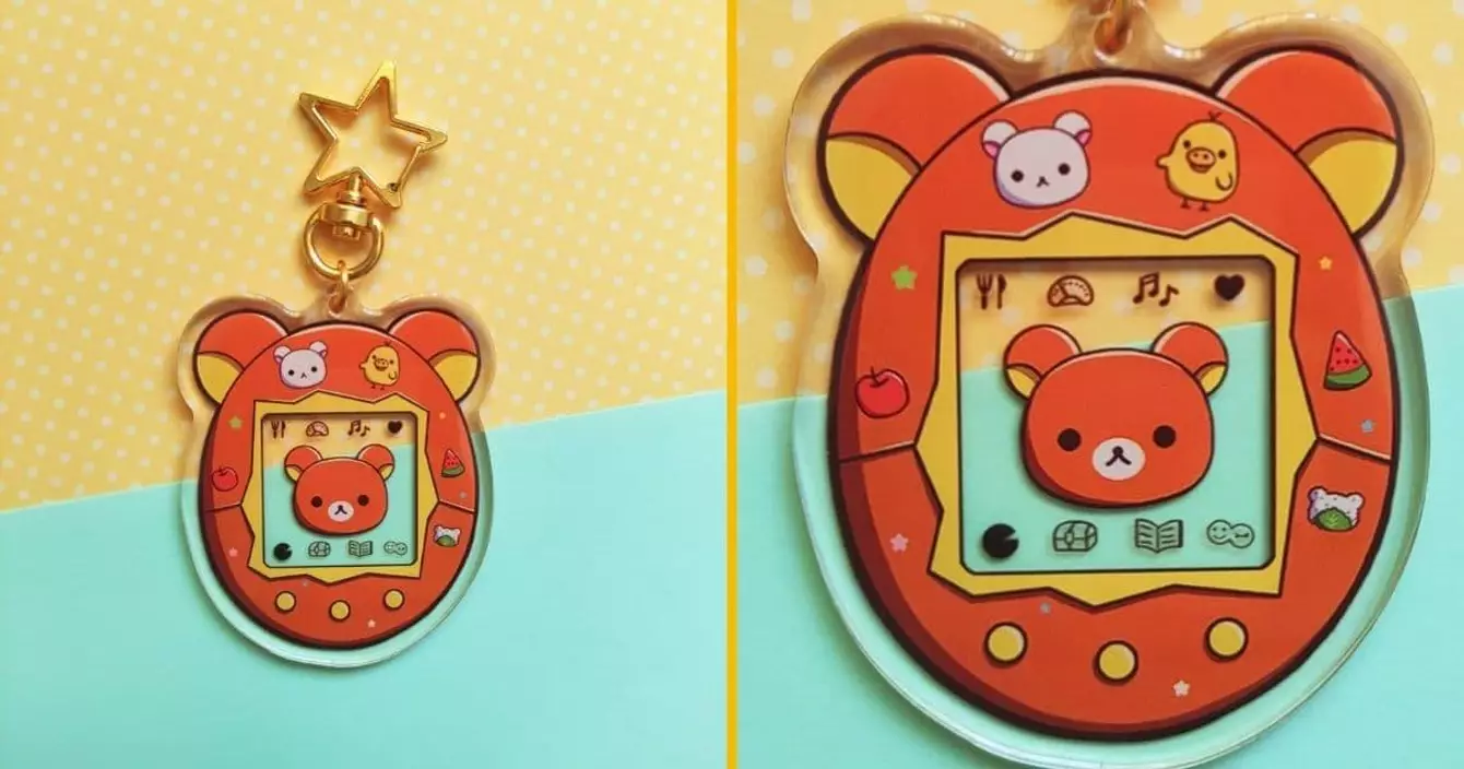 porte-cle-tamagochi-rilakkuma