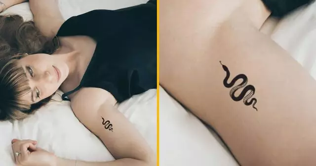 tatouage-ephemere-serpent