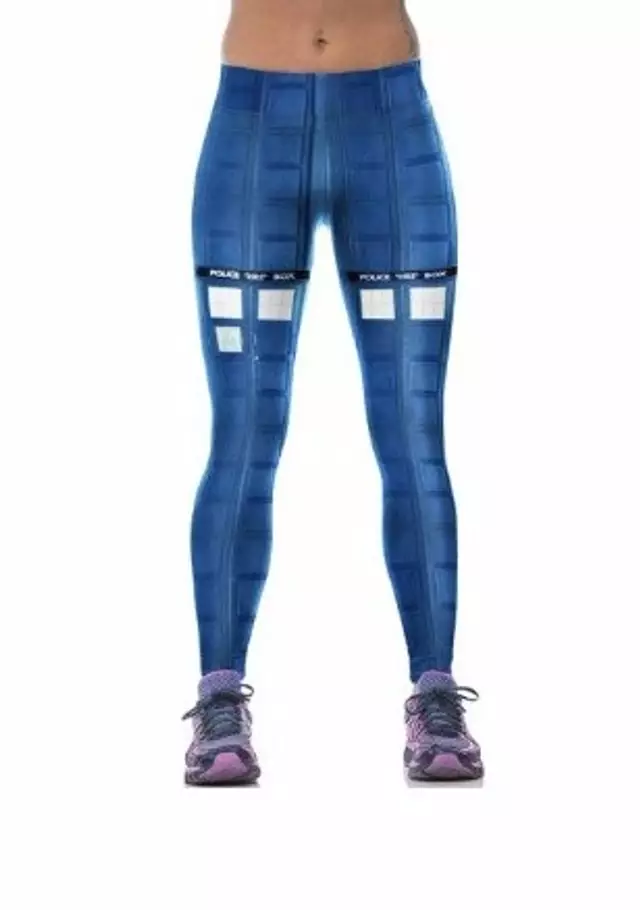 La Police Célèbre Boîte Legging Bleu Grille Collants Jeggings De Formation Pour Les Femmes- Amazon.fr- Vêtements et accessoires