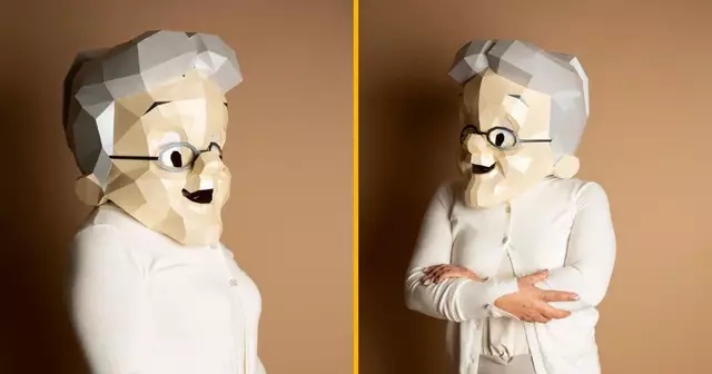 masque-grand-mere-en-papier