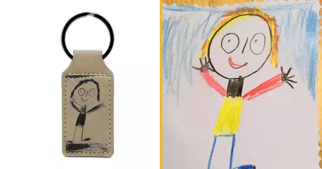 porte-cle-personnaliser-dessin