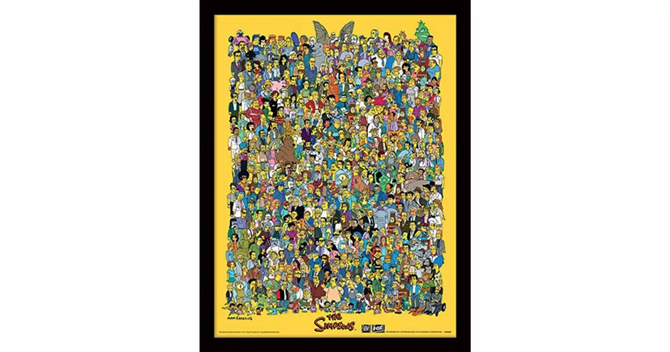 affiche-personnages-simpson