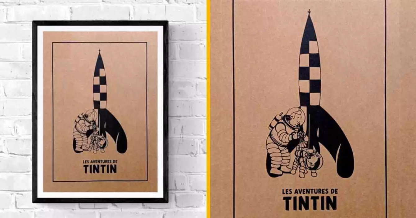 affiche-minimaliste-tintin