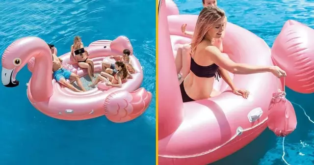 bouee-flamant-rose-geante