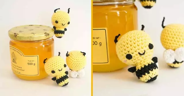 abeille-peluche